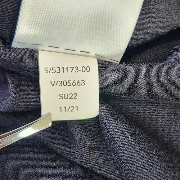 Athleta Santorini Thera Dress S Black Sleeveless Short Fit & Flare 531173 - Picture 10 of 11